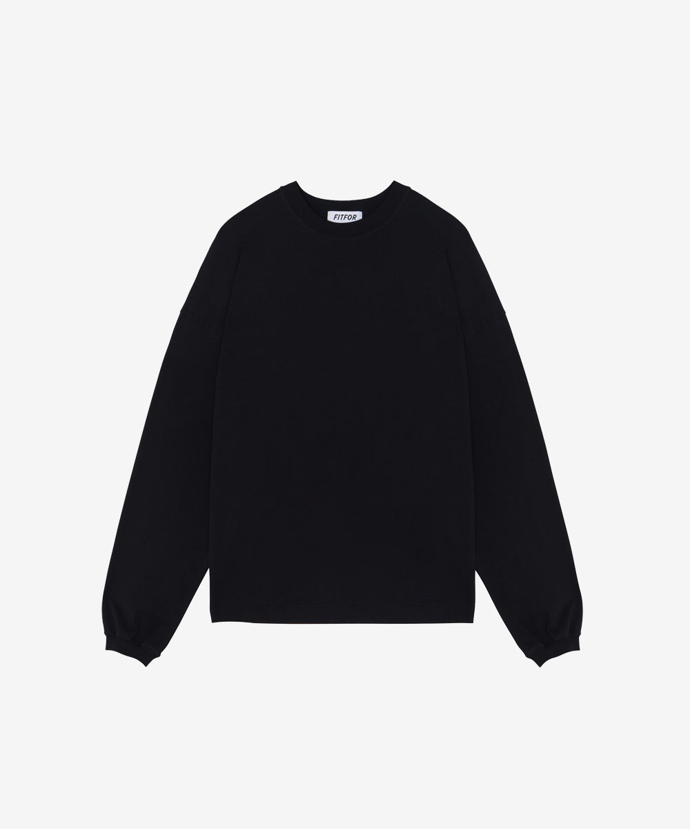 J208 BIG WIDE LONG SLEEVE TEE – FITFOR.TOKYO