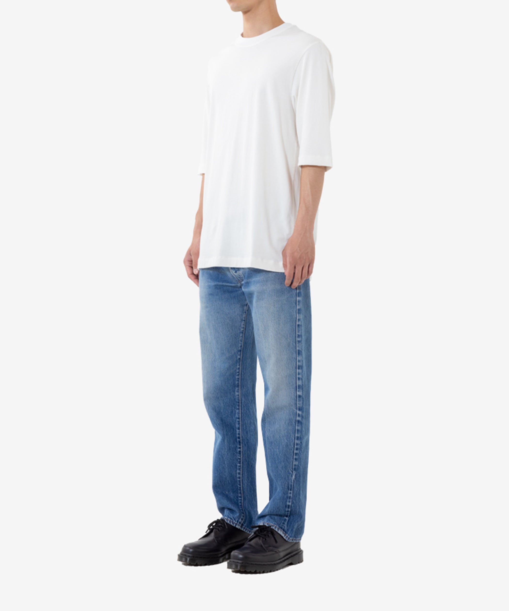 J202 BASIC MID SLEEVE TEE – FITFOR.TOKYO